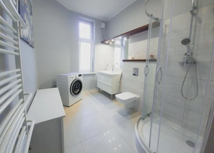 W Centrum Sopotu Lägenhet *